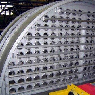 Tube de soufflage pour plaque à trou séquenceur, décolmatage, filtre