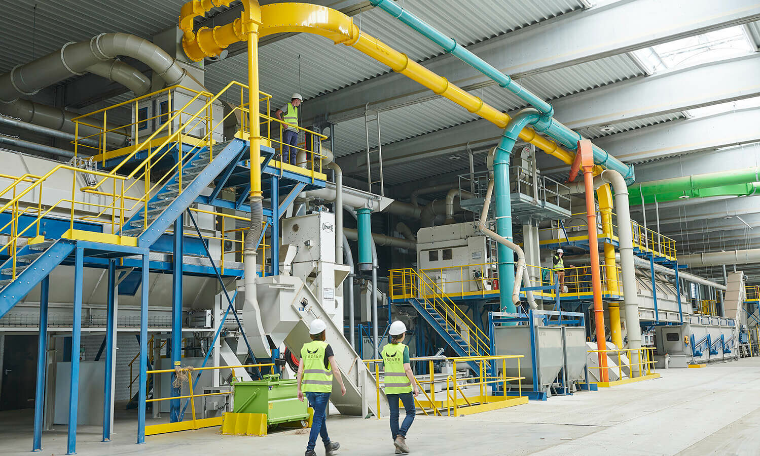 Usine de filtration industrielle