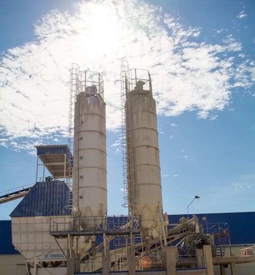 Site industriel Filtration des fumées