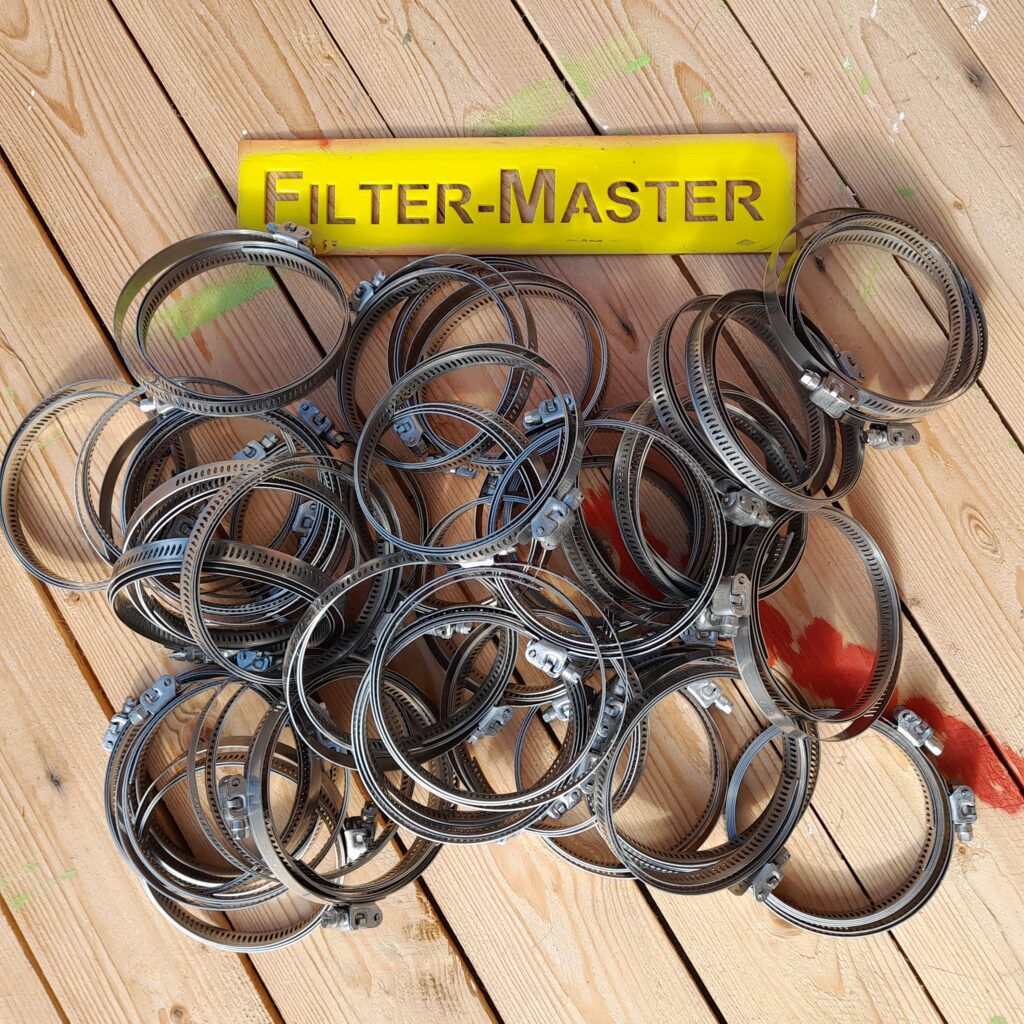 Collier de serrage à tête basculante FILTER-MASTER